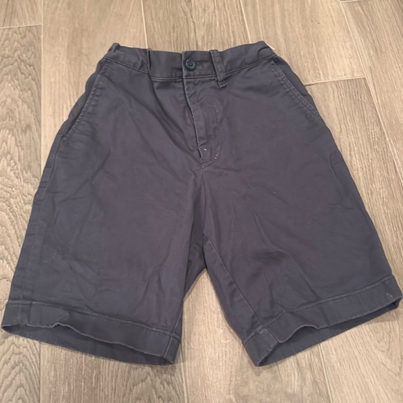 CrewCuts Boys Blue Khaki Shorts Size 10 - Picture 1 of 3
